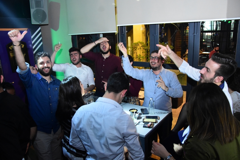 AT Work Beirut on Saturday Night